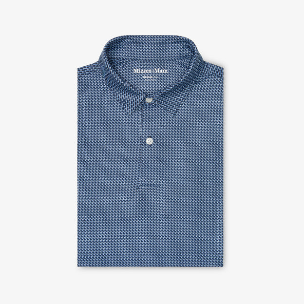 Navy Geo Twill Product