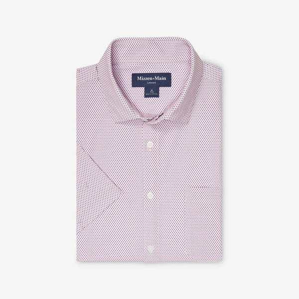 Leeward Short Sleeve - Rose Geo Texture, featured product shot