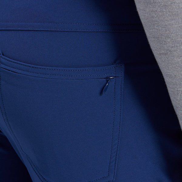 Helmsman 5 Pocket Pant - Navy Solid, lifestyle/model photo