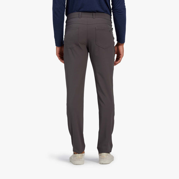 Helmsman 5 Pocket Pant - Deep Sage Solid, lifestyle/model photo