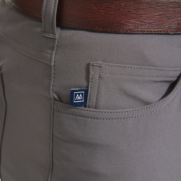 Helmsman 5 Pocket Pant - Charcoal Solid, lifestyle/model photo