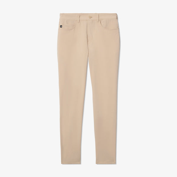Helmsman 5 Pocket Pant - Hummus Solid, fabric swatch closeup