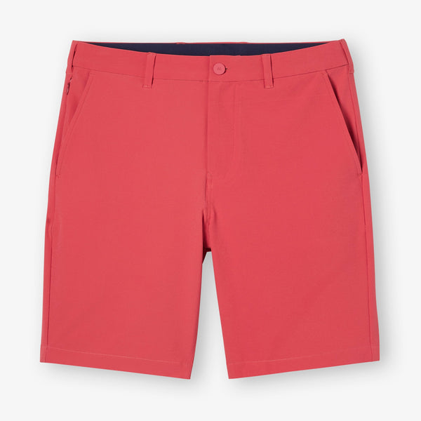 Helmsman Shorts - Red Clay Solid, fabric swatch closeup