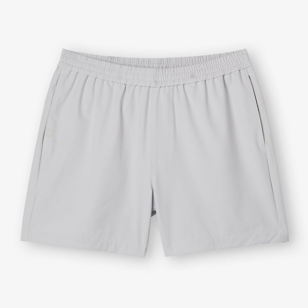 Helmsman Weekend Shorts - Aluminum Solid, fabric swatch closeup