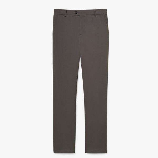 Upton Chino Pant - Pewter Solid, fabric swatch closeup