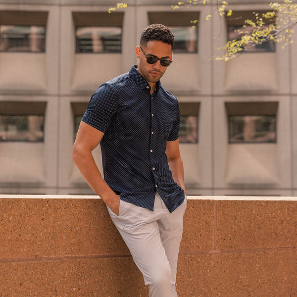Helmsman Jogger Pant - Light Gray, lifestyle/model photo