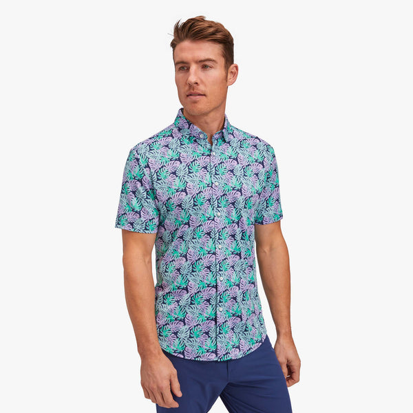Halyard Short Sleeve - Palm Leaf Print, featured product shot