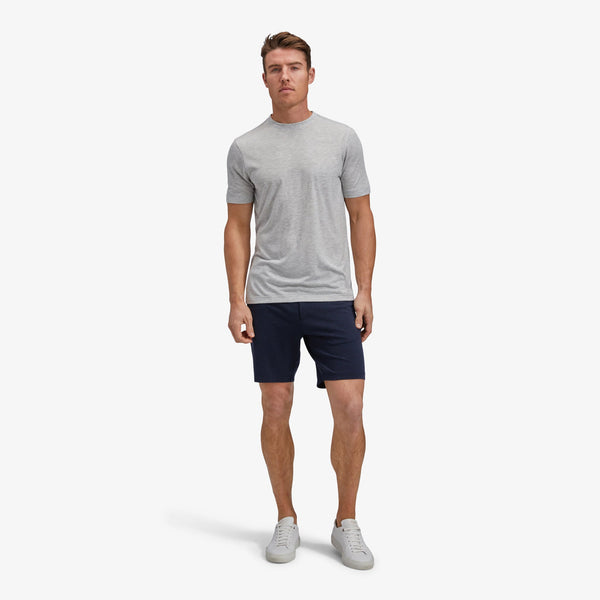 EasyKnit T-Shirt - Light Gray Heather, lifestyle/model photo