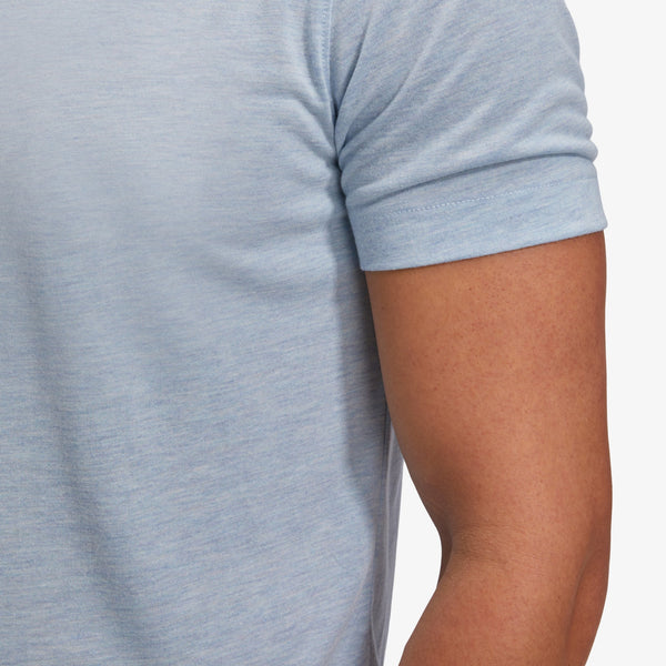 EasyKnit T-Shirt - Light Blue Heather, lifestyle/model photo