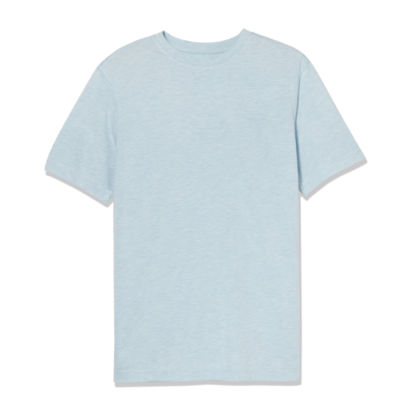 EasyKnit T-Shirt - Light Blue Heather, lifestyle/model photo