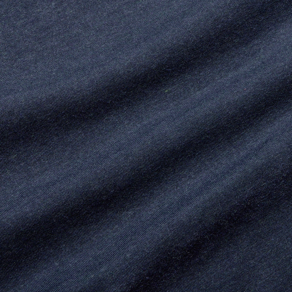 EasyKnit Henley - Navy Heather, fabric swatch closeup