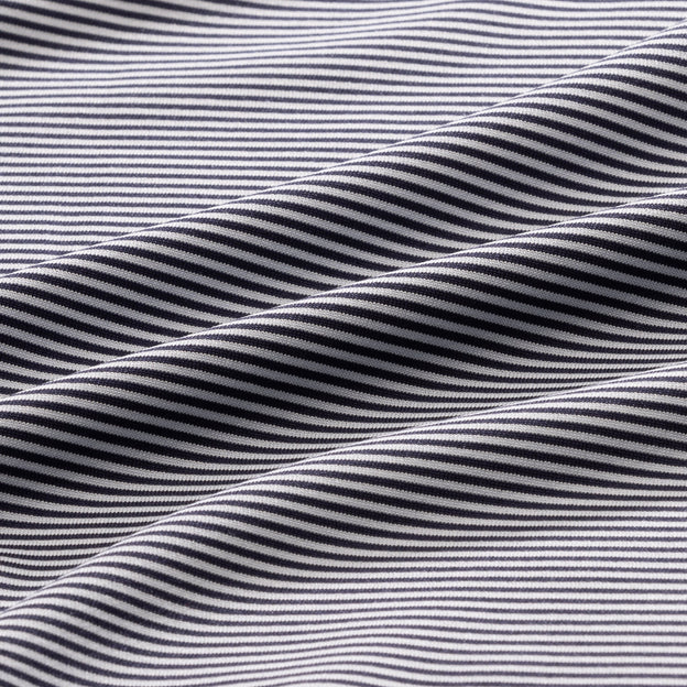 Navy White Stripe Close-up/Swatch