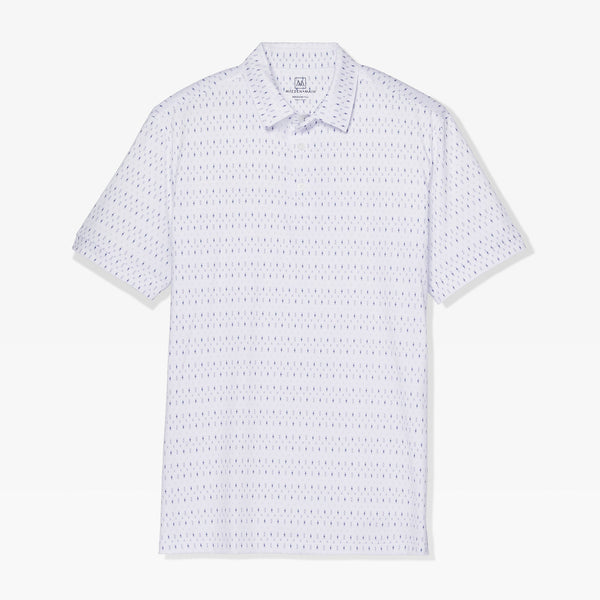 Versa Polo - X Marks The Spot&nbsp;Print, fabric swatch closeup