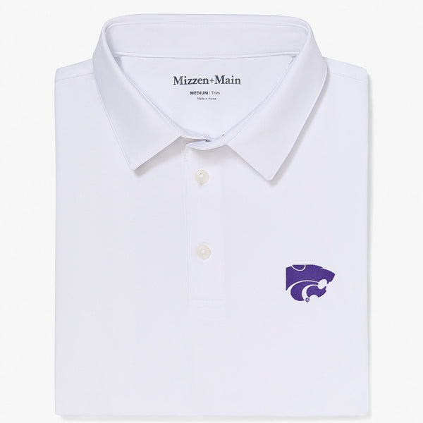 Kansas State Versa Polo - White Solid, featured product shot