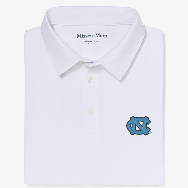 North Carolina Versa Polo - White Solid, featured product shot