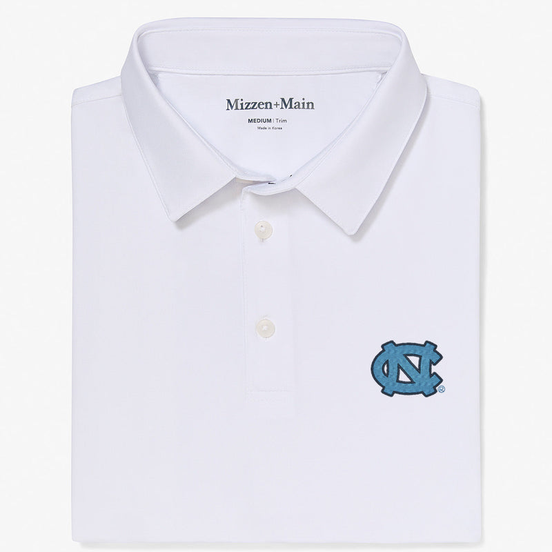North Carolina Versa Polo - White Solid, featured product shot