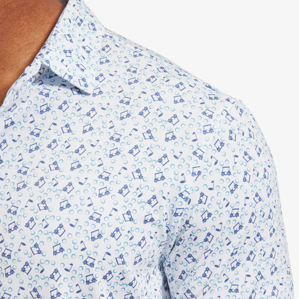 Versa Polo - Two-Putt Print, lifestyle/model photo
