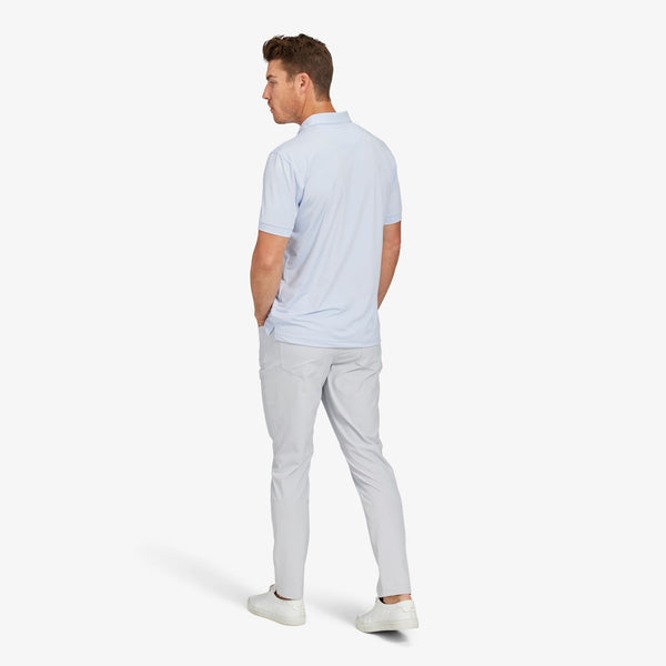 Versa Polo - Sky Solid, lifestyle/model photo