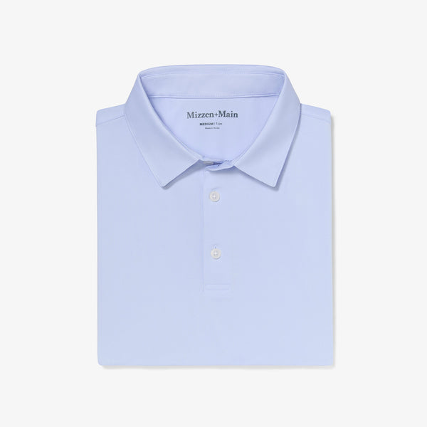 Versa Polo - Sky Solid, featured product shot