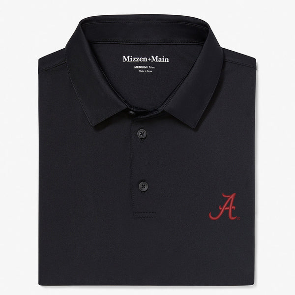Alabama Versa Polo - Black Solid, featured product shot