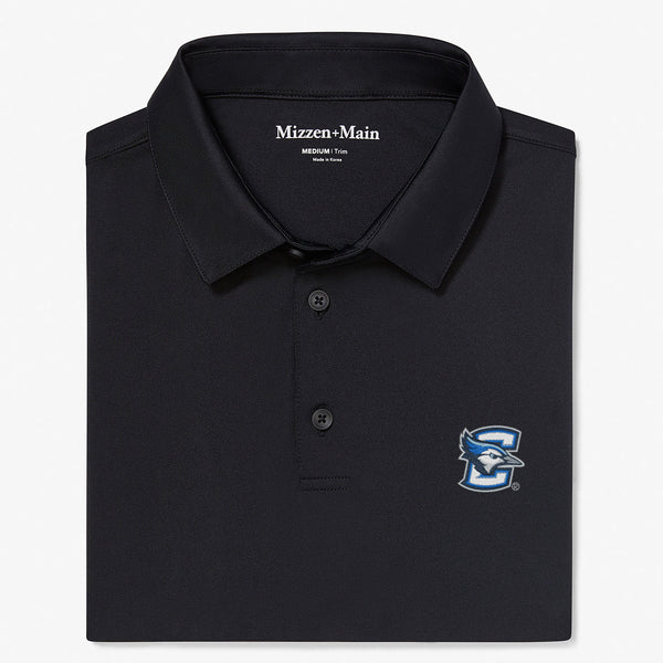 Creighton Versa Polo - Black Solid, featured product shot