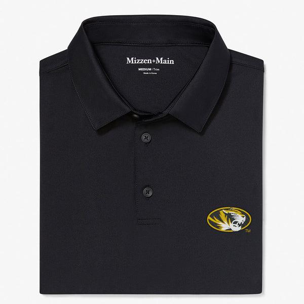 Missouri Versa Polo - Black Solid, featured product shot