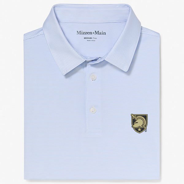 Army Versa Polo - Light Blue White&nbsp;Stripe, featured product shot
