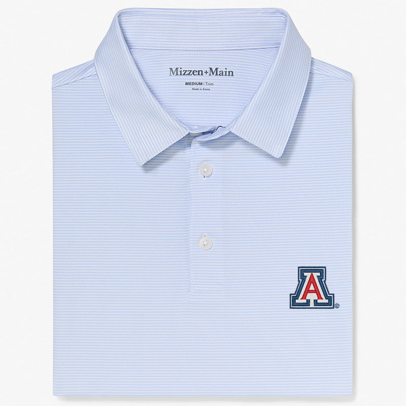 Arizona Versa Polo - Light Blue White&nbsp;Stripe, featured product shot