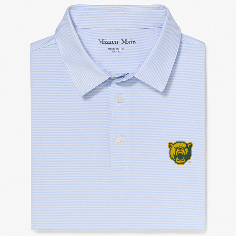 Baylor Versa Polo - Light Blue White&nbsp;Stripe, featured product shot