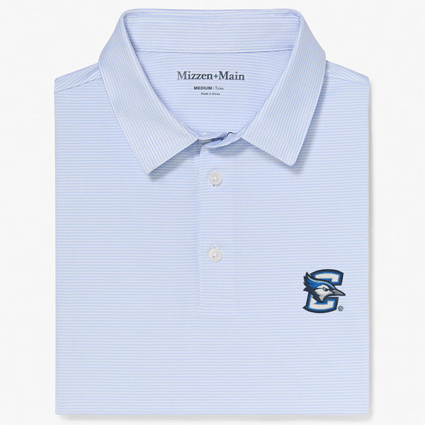 Creighton Versa Polo - Light Blue White&nbsp;Stripe, featured product shot