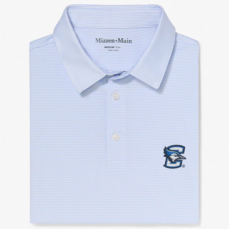 Creighton Versa Polo - Light Blue White&nbsp;Stripe, featured product shot