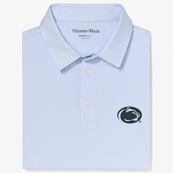 Penn State Versa Polo - Light Blue White&nbsp;Stripe, featured product shot