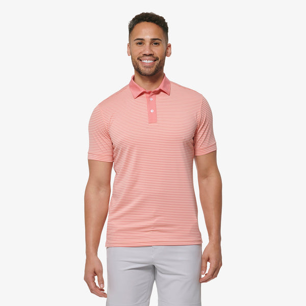 Versa Polo - Tea Rose Feeder&nbsp;Stripe, featured product shot
