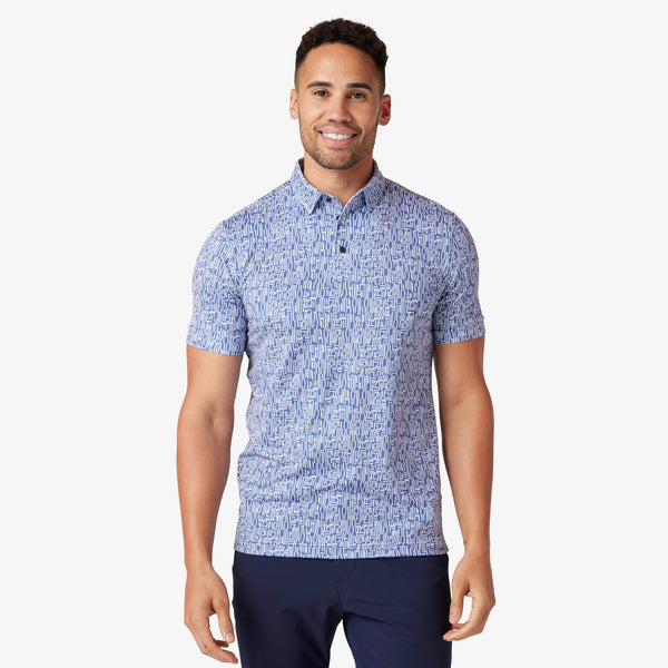 Versa Polo - Coastal Fjord Marker&nbsp;Grid, featured product shot
