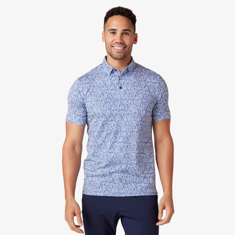 Versa Polo - Coastal Fjord Marker&nbsp;Grid, featured product shot