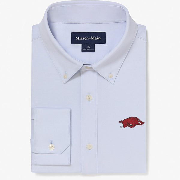 University of Arkansas Ellis Oxford - Sky Solid, featured product shot