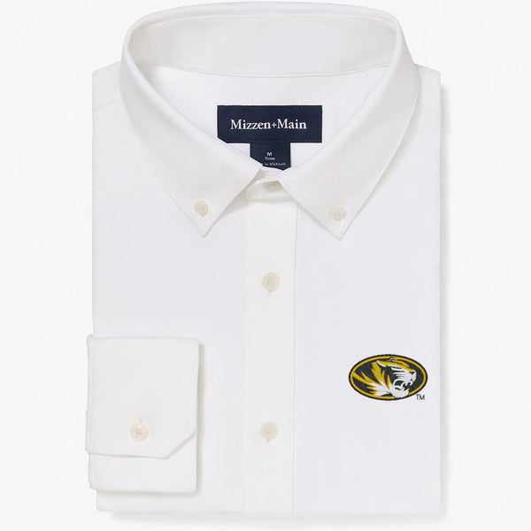 Missouri Ellis Oxford - White Solid, featured product shot