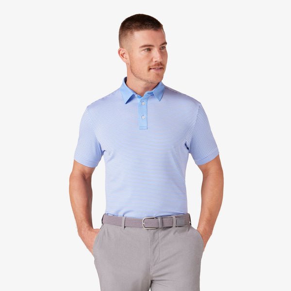 Versa Polo - Provence Stripe, featured product shot