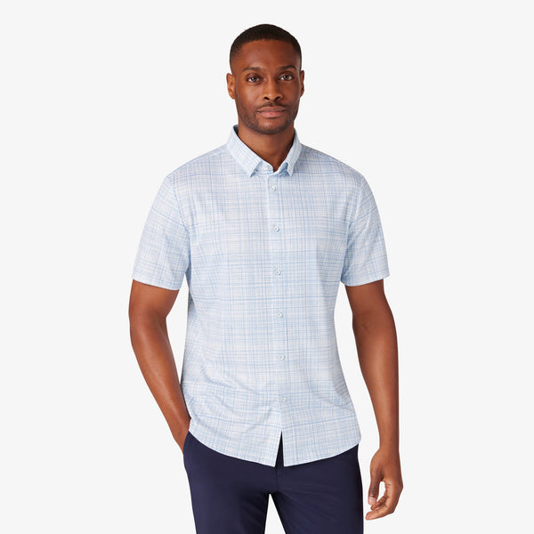 Halyard Short Sleeve - Carolina Breezy Plaid, featured product shot