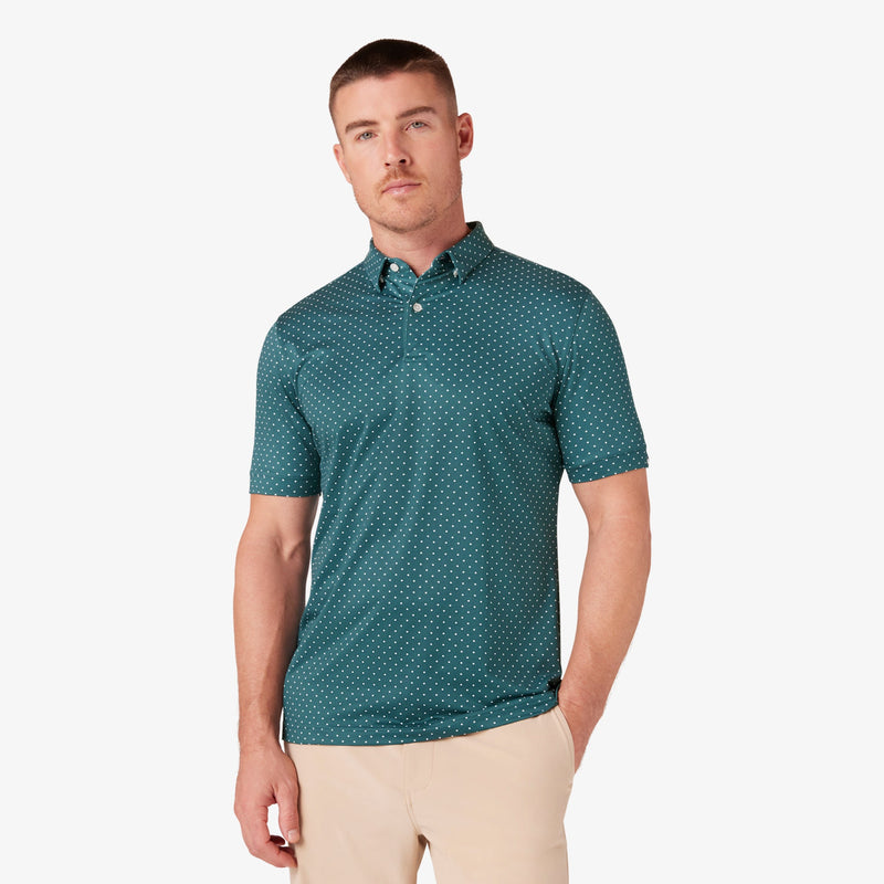 Halyard Polo - Balsam Dot, lifestyle/model