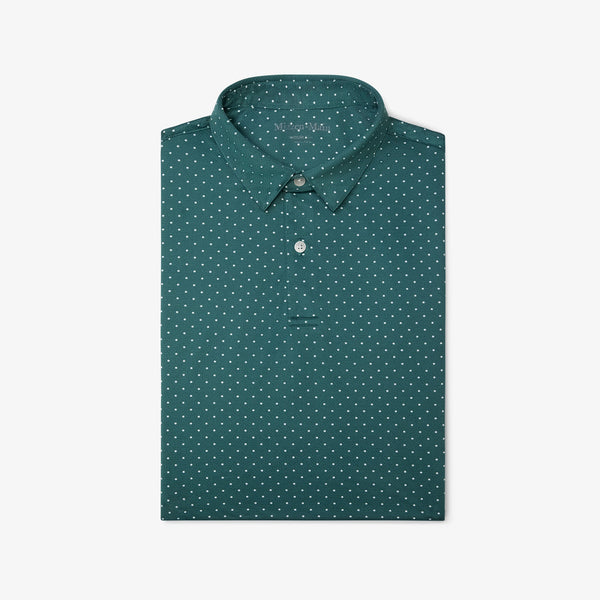 Halyard Polo - Balsam Dot, featured product shot