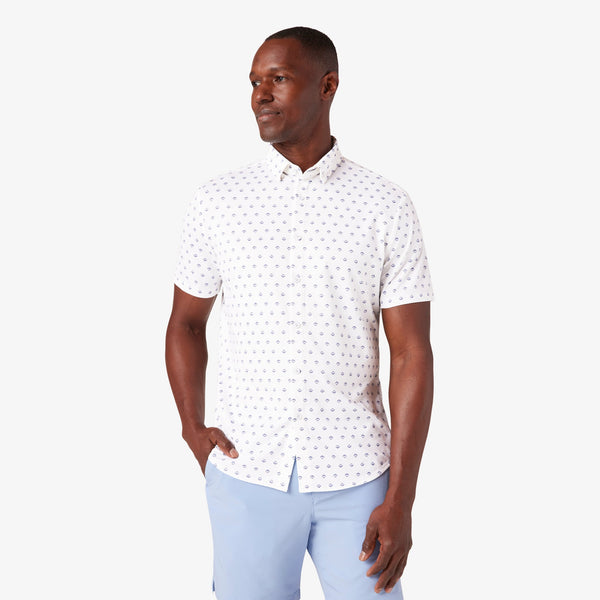 Halyard Short Sleeve - Carolina Floral Geo, featured product shot