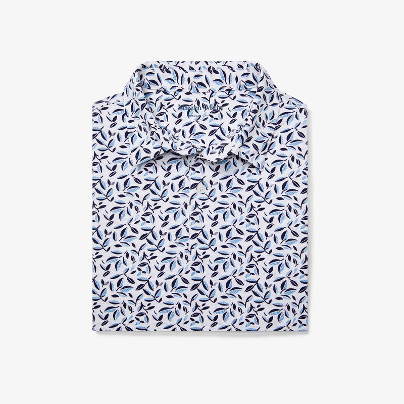 Halyard Polo - White Foliage, featured product shot