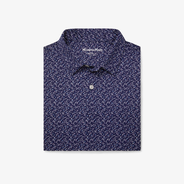 Halyard Polo - Indigo Confetti, featured product shot
