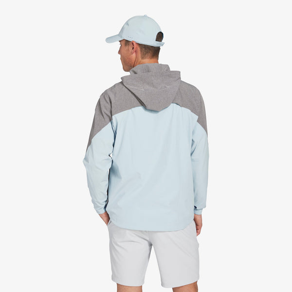 HydraShift Jacket - Light Blue and Gray&nbsp;Heather, lifestyle/model photo