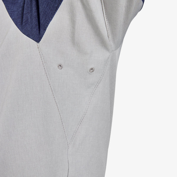HydraShift Jacket - Navy and Light Gray&nbsp;Heather, fabric swatch closeup