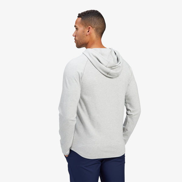 ProFlex Hoodie - Light Gray Heather, lifestyle/model photo