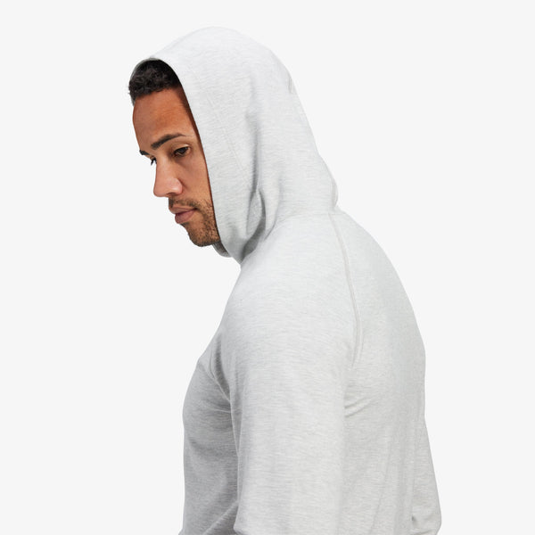 ProFlex Hoodie - Light Gray Heather, lifestyle/model photo