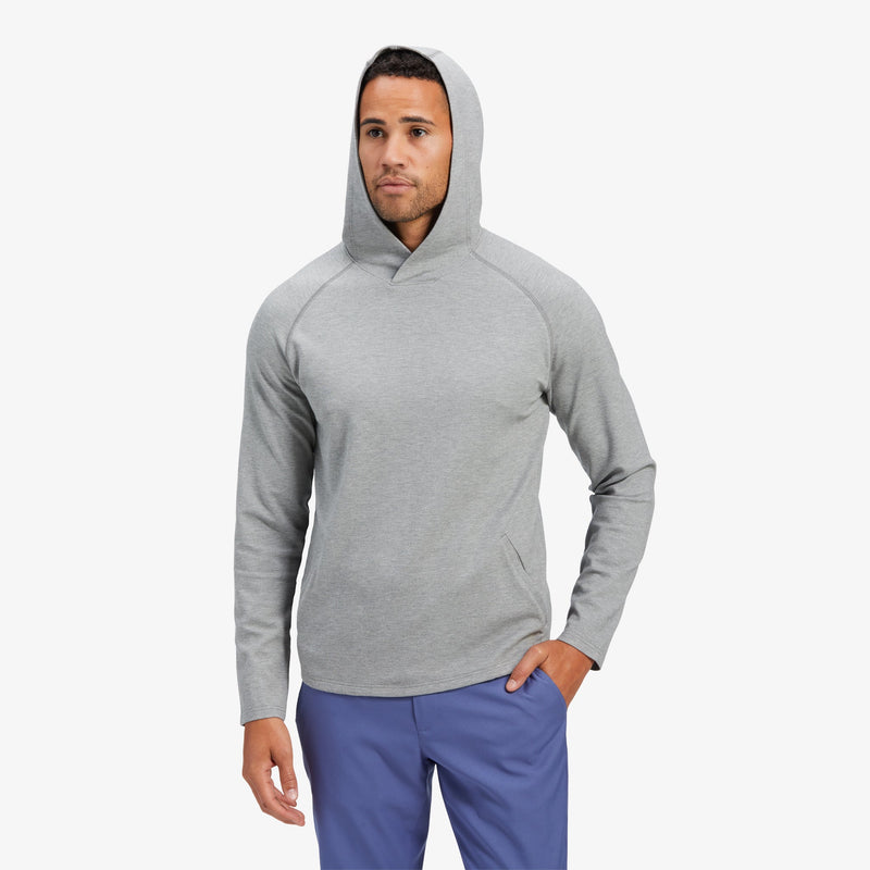 ProFlex Hoodie - Steel Gray Heather, lifestyle/model