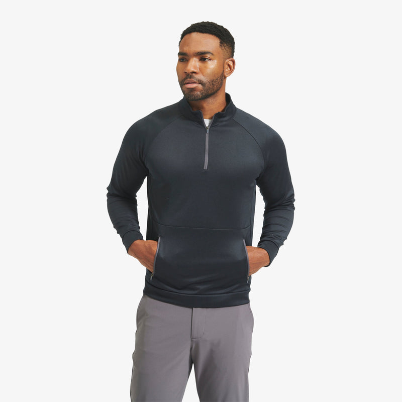 Versa Quarter Zip - Black Solid, featured product shot